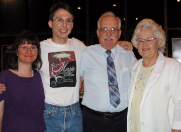 Roy, his parents, and Shelly