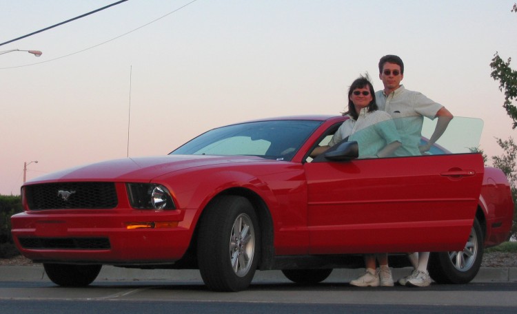 Red Mustang